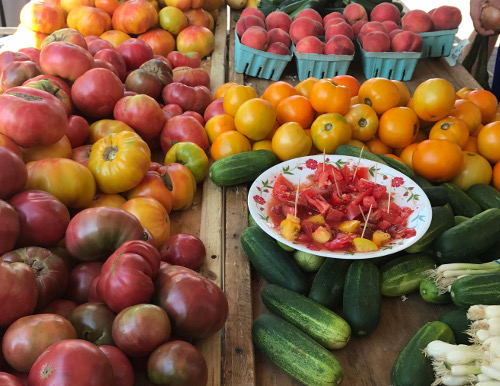 Farmer's market vegetables