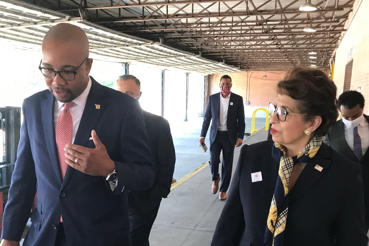 Tré Black and Administrator Carranza
