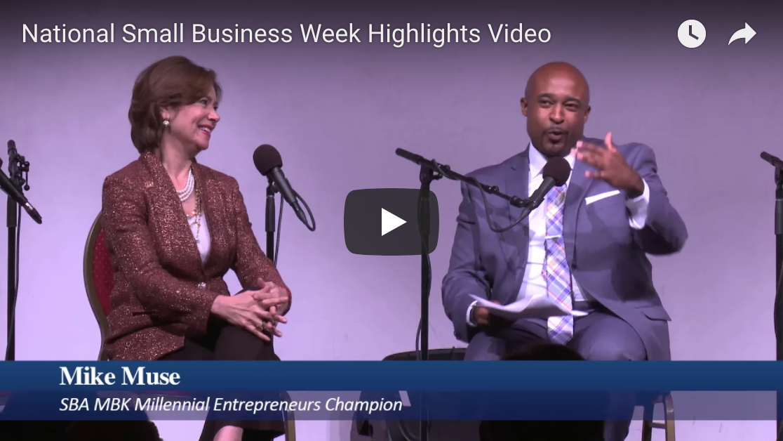 Highlights of 2016 National Small Business Week.