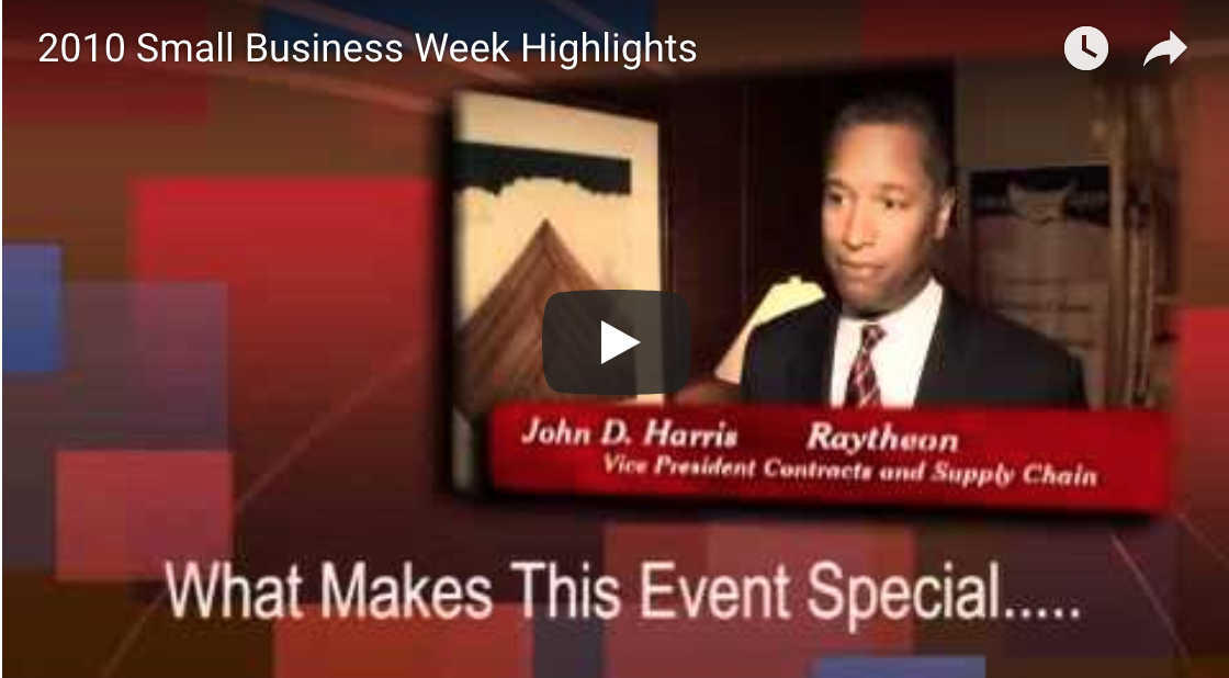 Highlights of 2010 National Small Business Week.